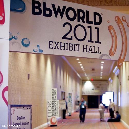 Exhibit hall entrance